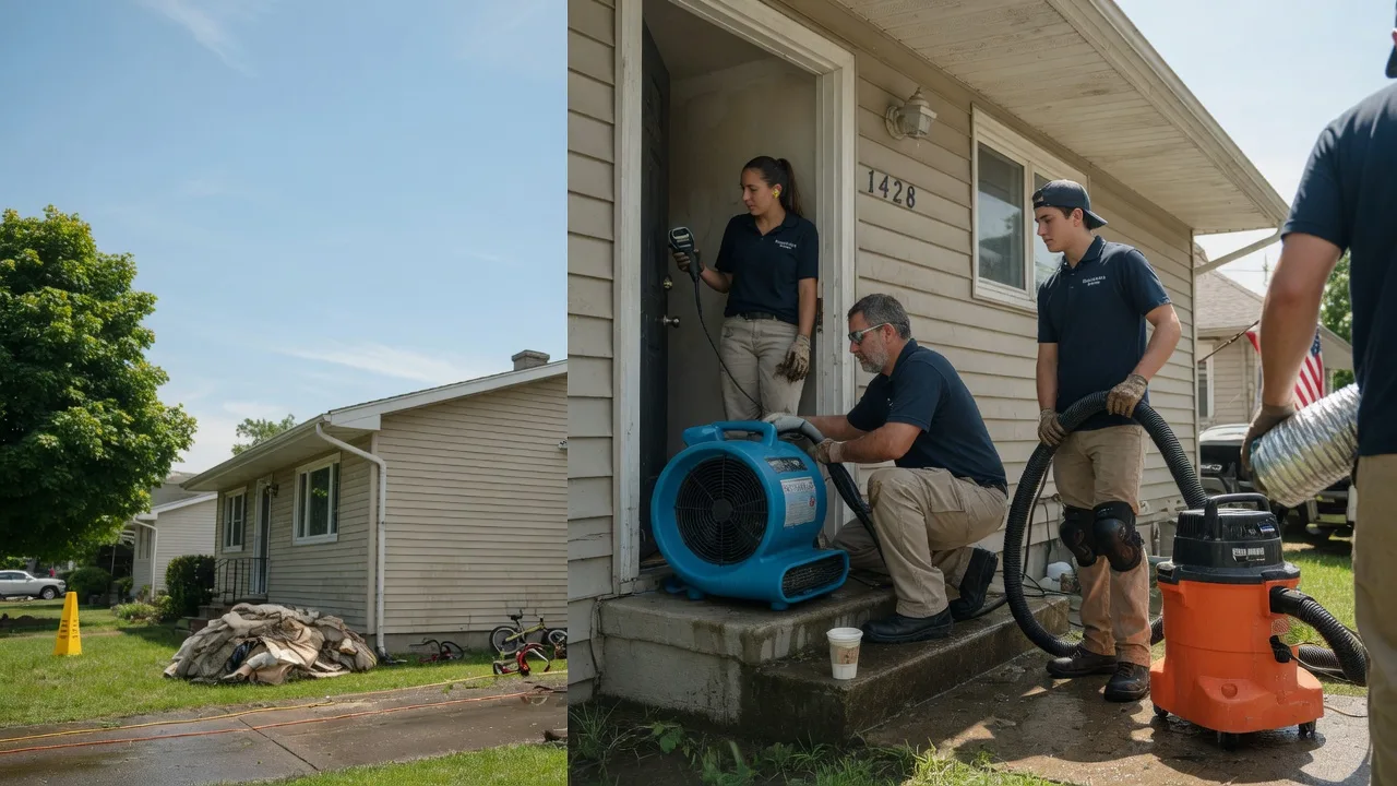 Water Damage Restoration in South Holland, IL near me